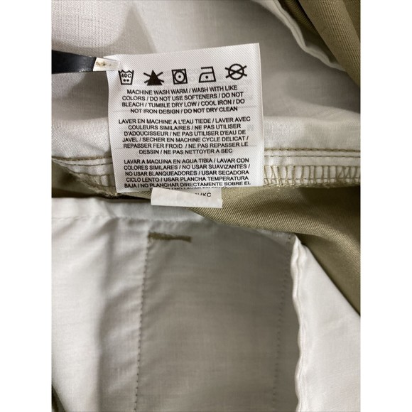 Nike Dri Fit Pants 32x30 (34x29) Mens Golf Performance Stretch Lightweight Beige - Picture 8 of 15